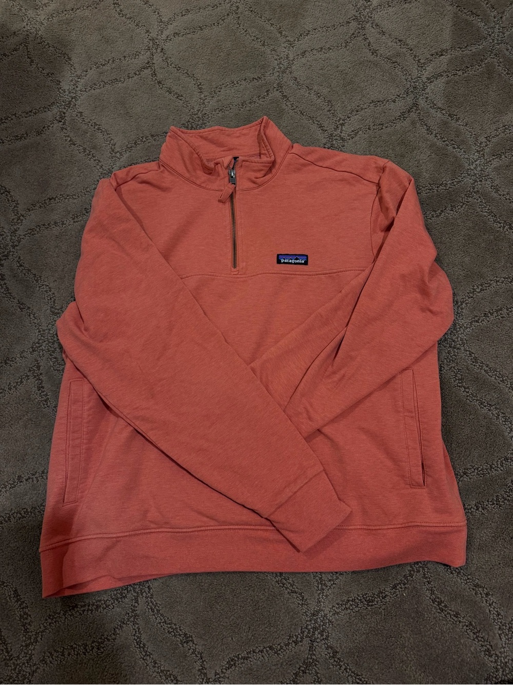 Patagonia Coral Half-Zip Pullover Sweatshirt